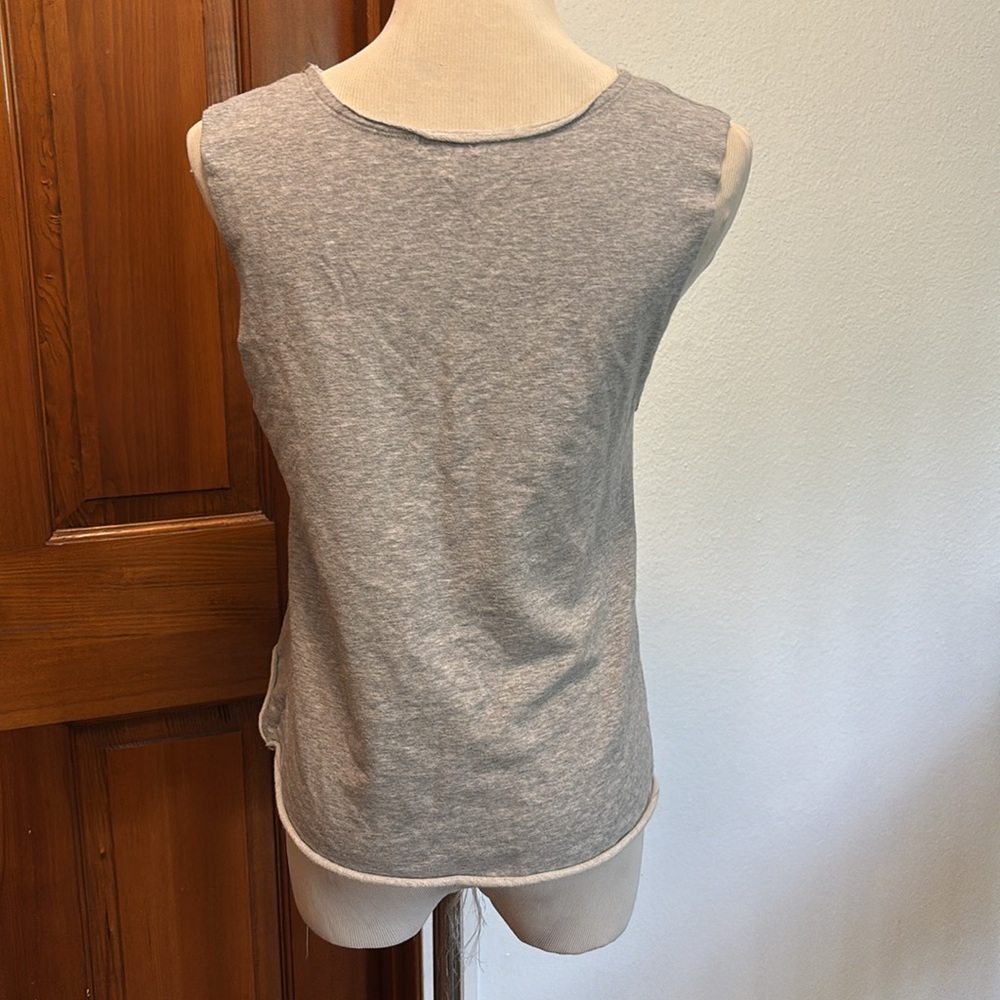 Hinge Ruffled Muscle Tee - Picture 2 of 4